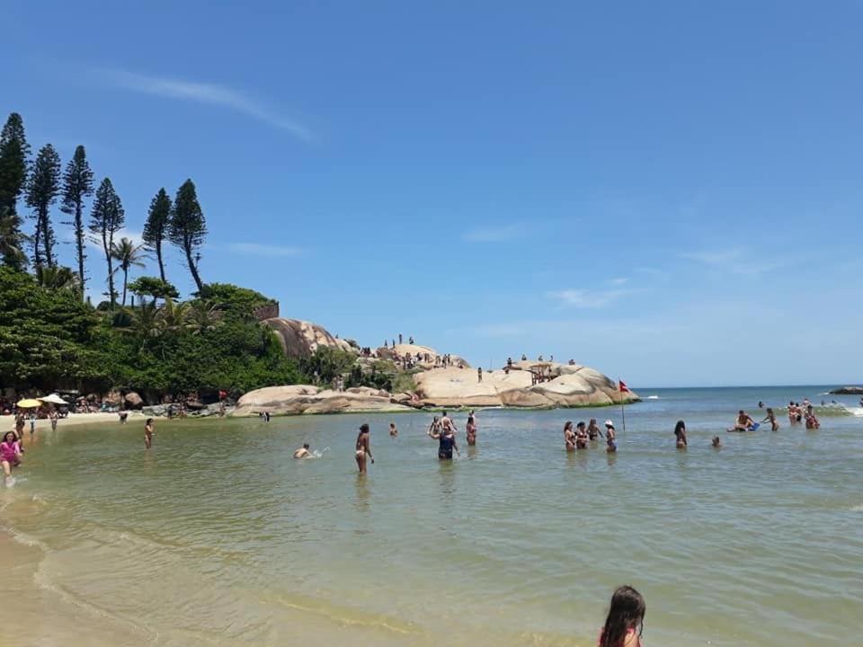 フロリアノポリス Casa De Temporada No Sul Da Ilha Com Piscinaヴィラ エクステリア 写真