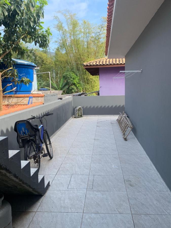 フロリアノポリス Casa De Temporada No Sul Da Ilha Com Piscinaヴィラ エクステリア 写真